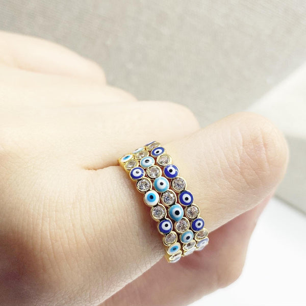 Anillo de Ojos Protectores