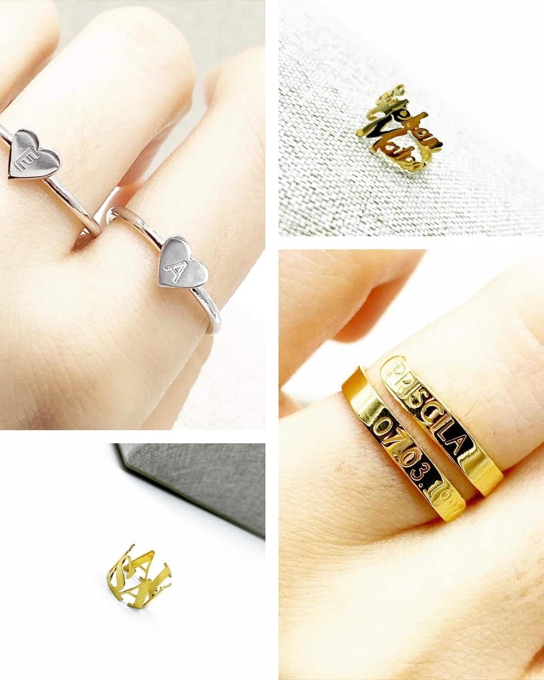 Anillos Personalizables