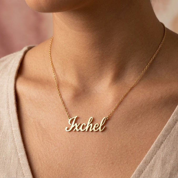 COLLAR DE NOMBRE PERSONALIZADO (CHAPA)