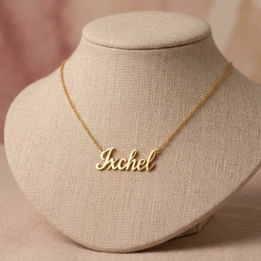 COLLAR DE NOMBRE PERSONALIZADO (CHAPA)