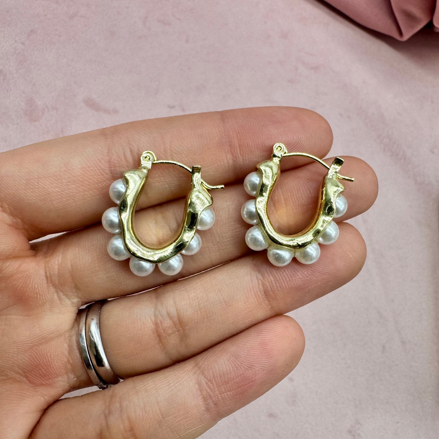 Arracadas de perlas