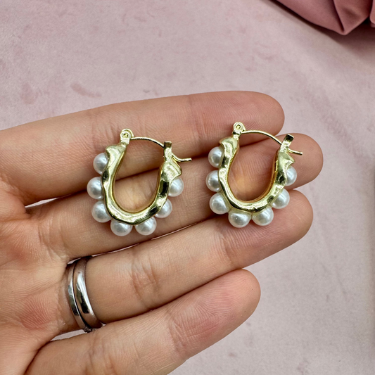 Arracadas de perlas