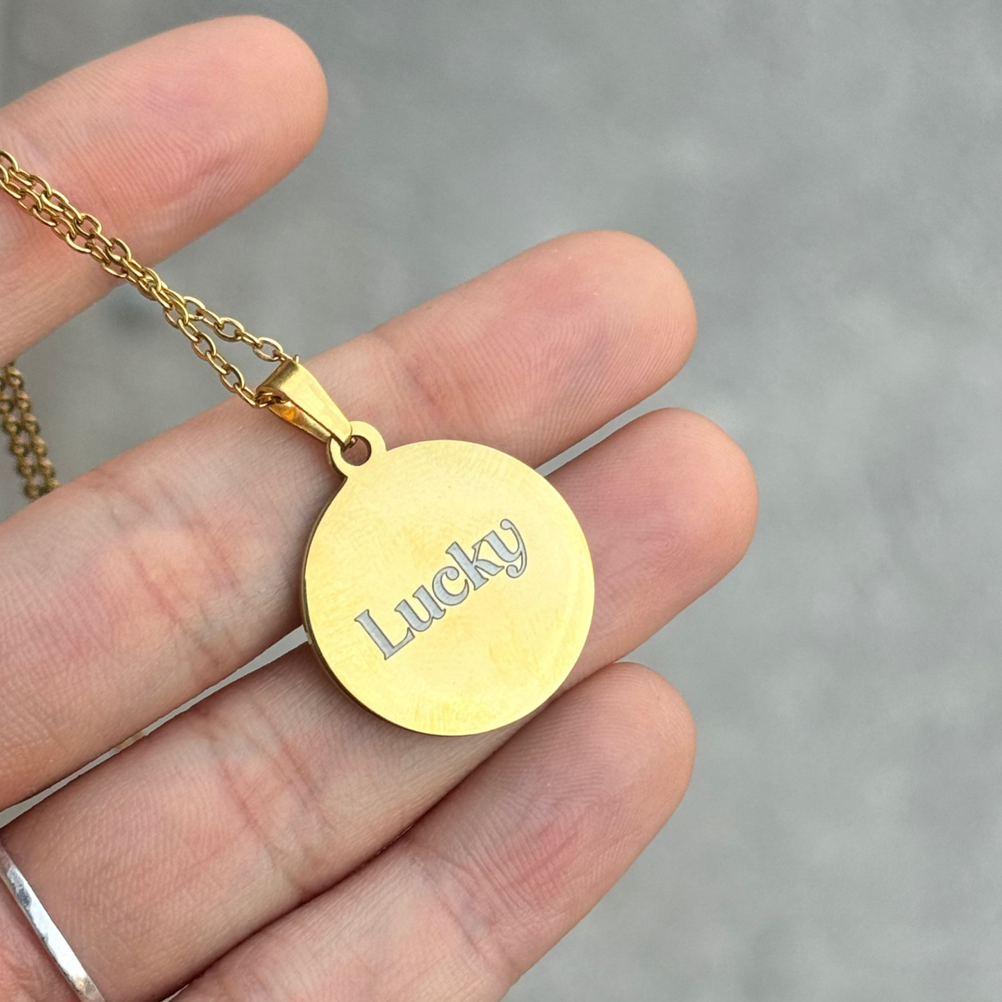 Collar Lila ★con tu foto grabada★