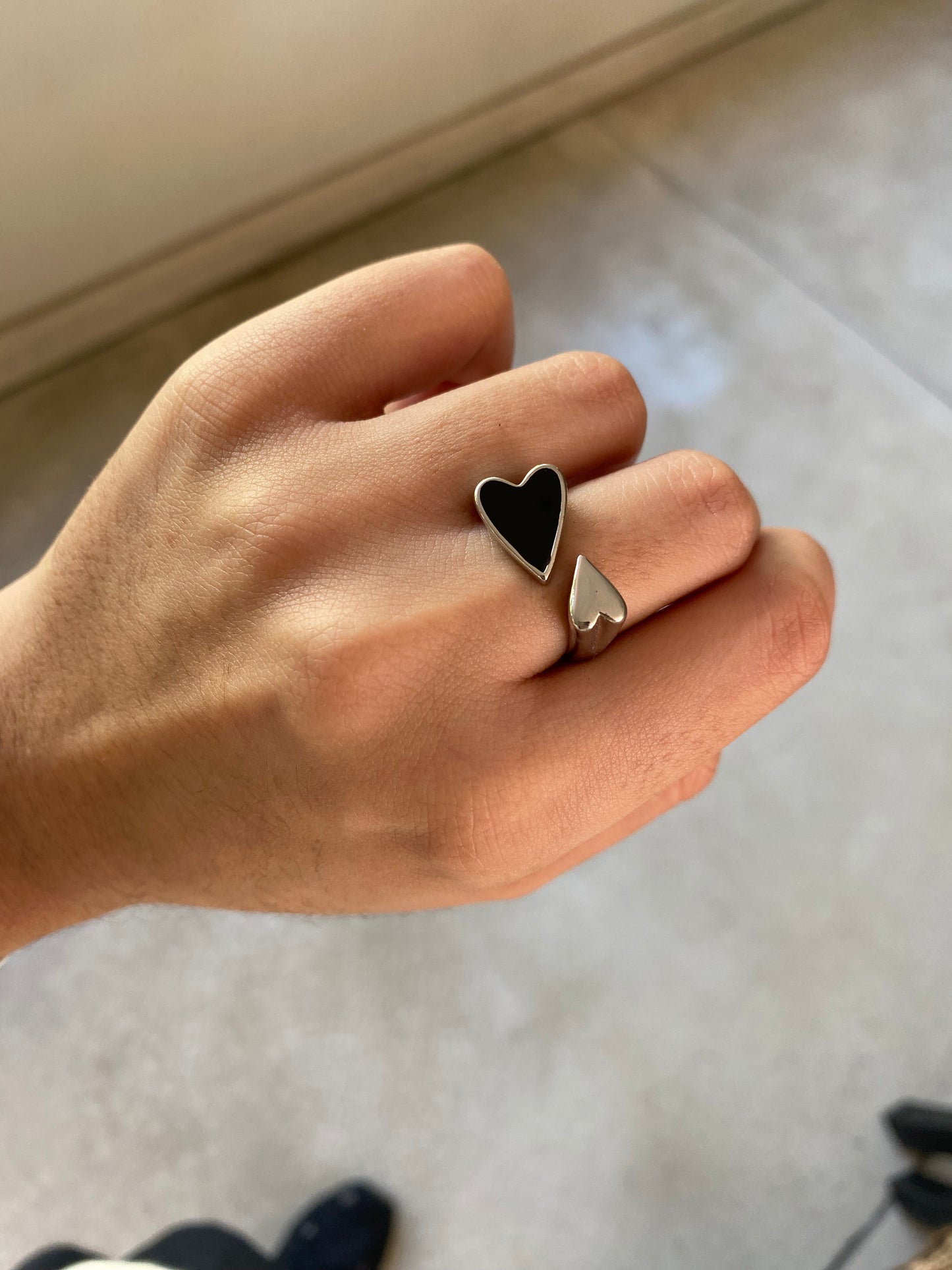 Anillo de corazones