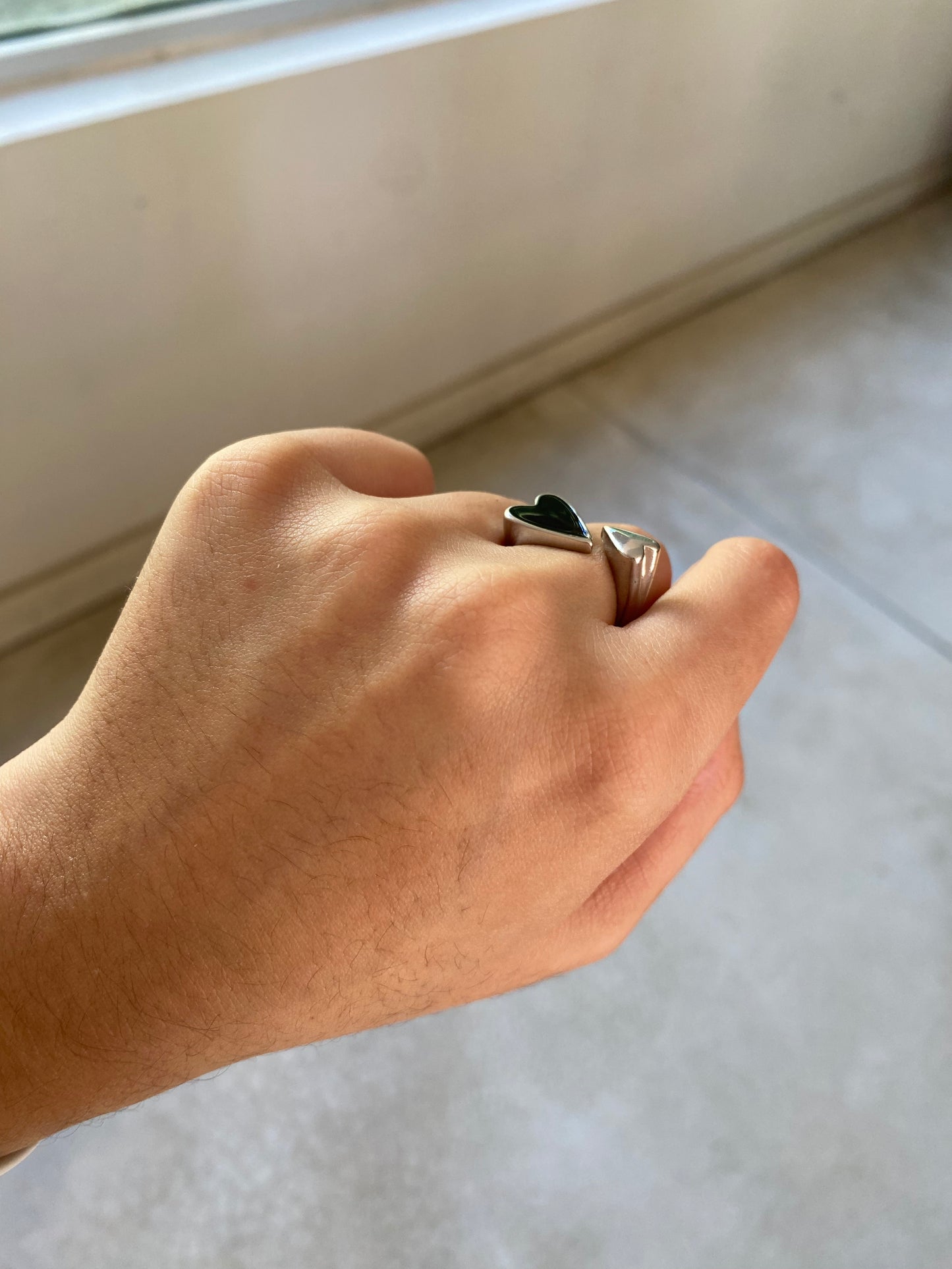 Anillo de corazones