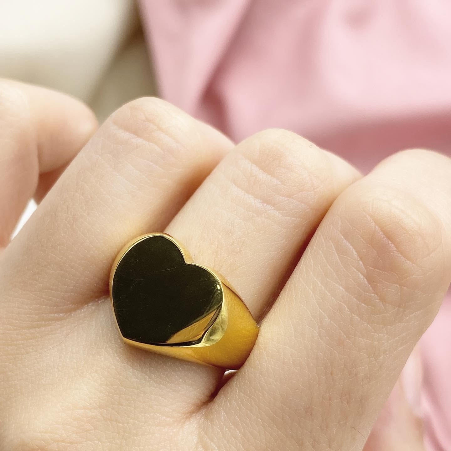 Chunky Heart Ring