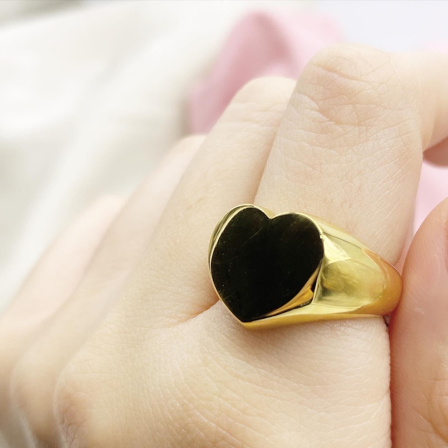 Chunky Heart Ring