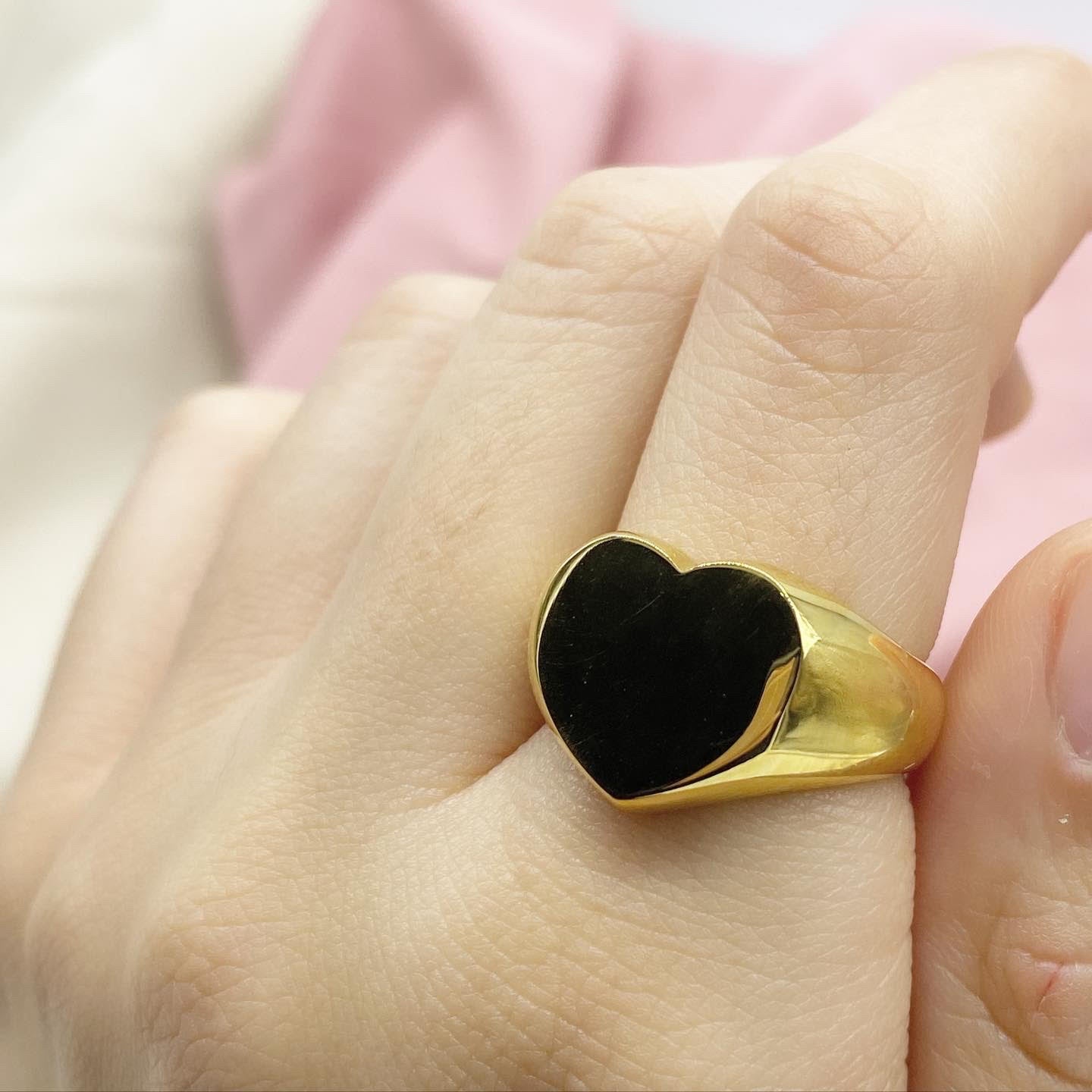 Chunky Heart Ring