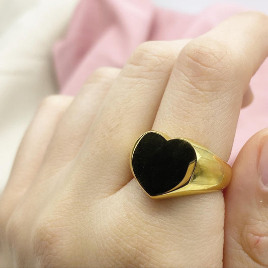 Chunky Heart Ring