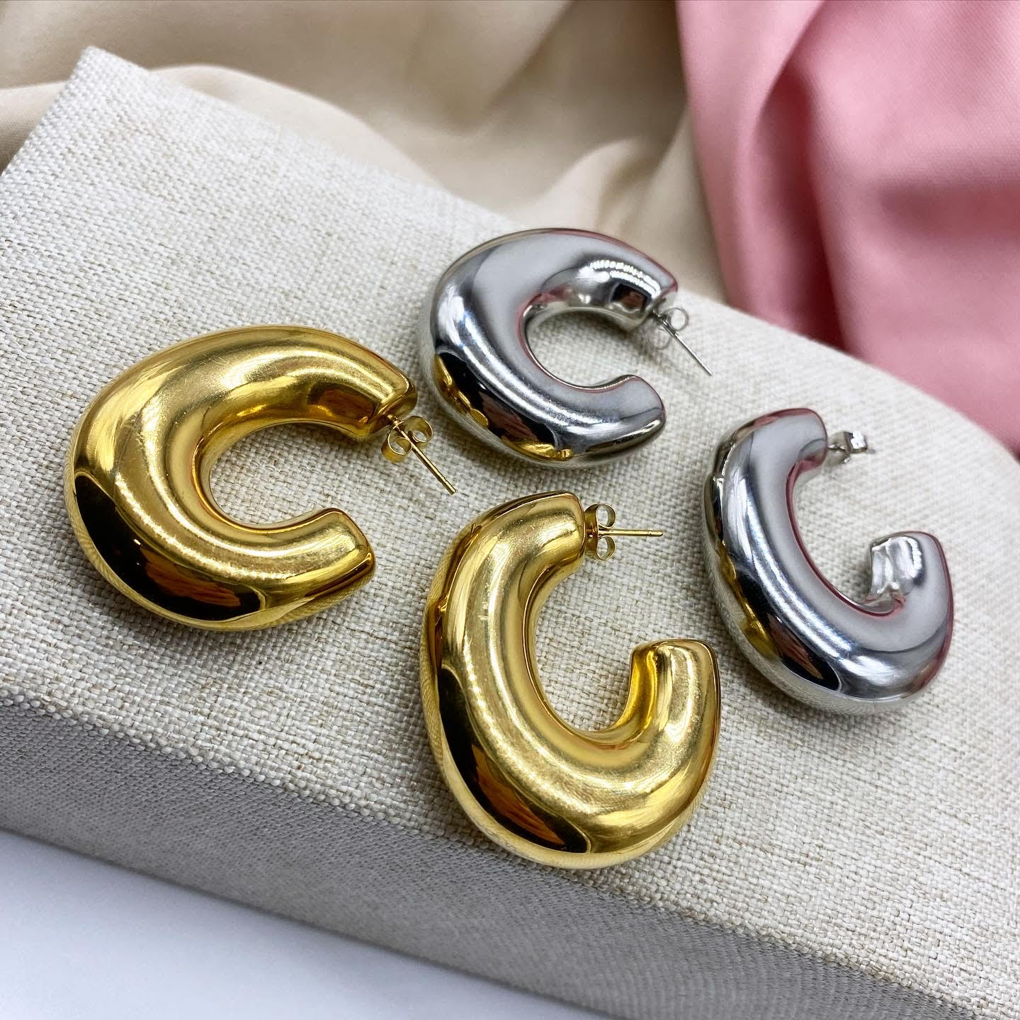 Aretes Extra Chunky