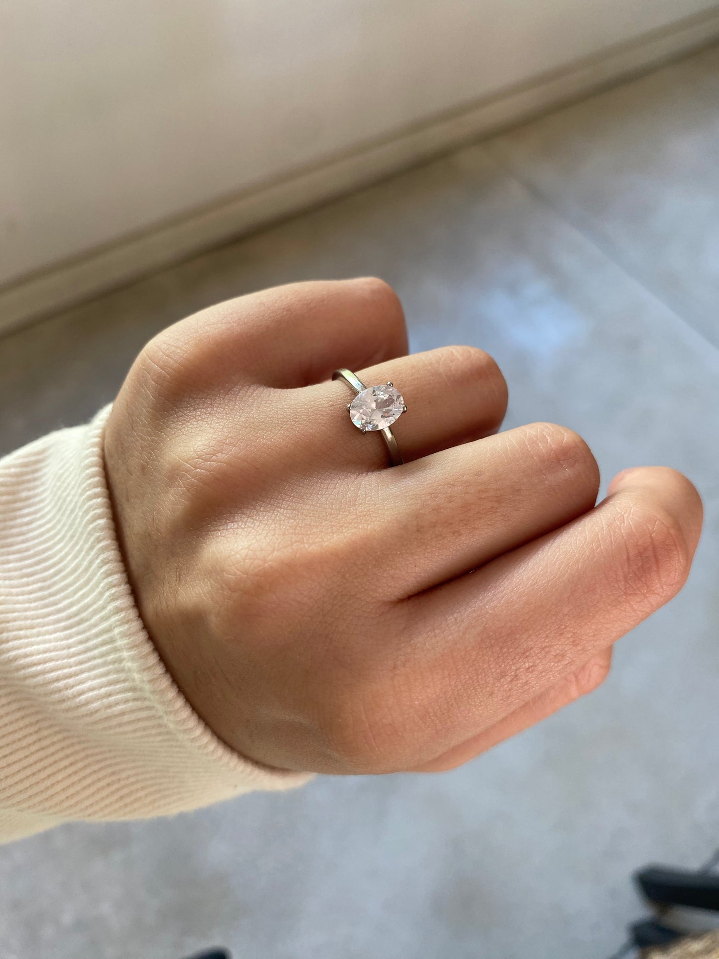 Réplica para anillo compromiso