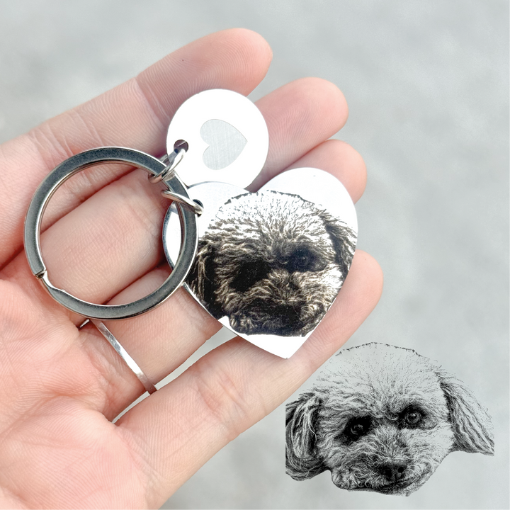 Llavero Kuki ★con tu foto grabada★