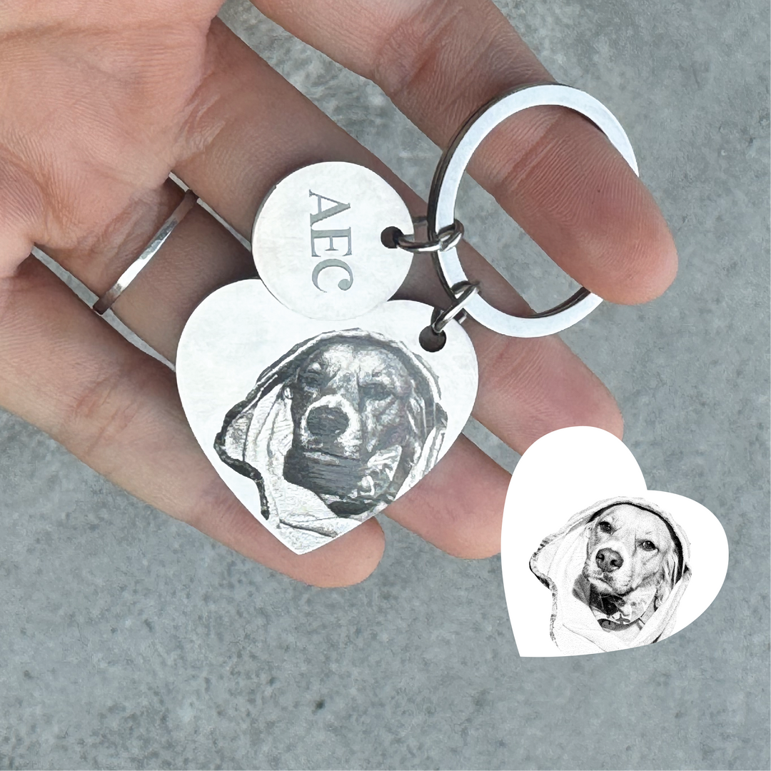 Llavero Kuki ★con tu foto grabada★