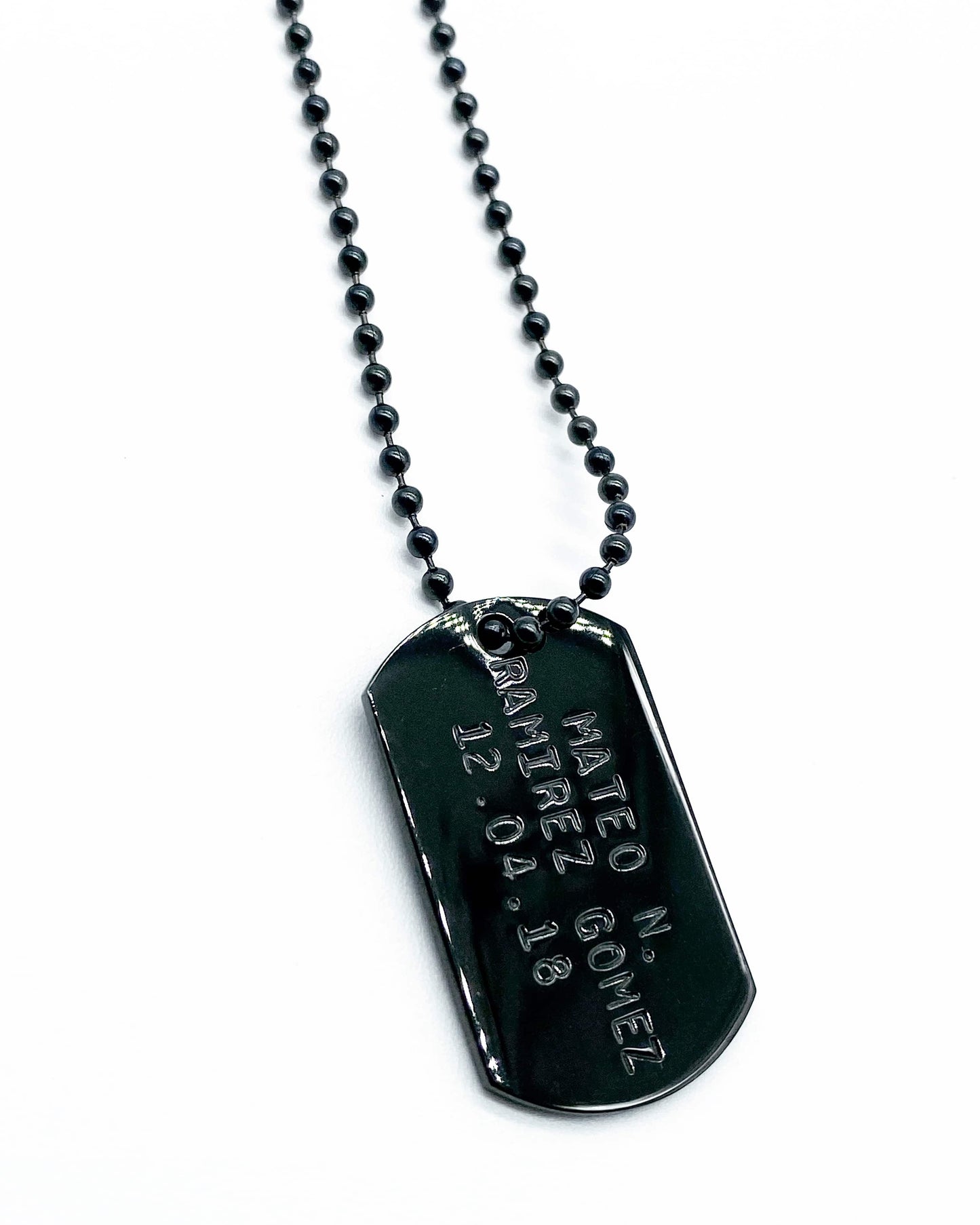 Kinich Placa Militar Grabada