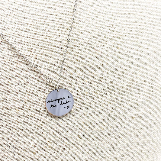 Collar Koella   ★con tu letra grabada★