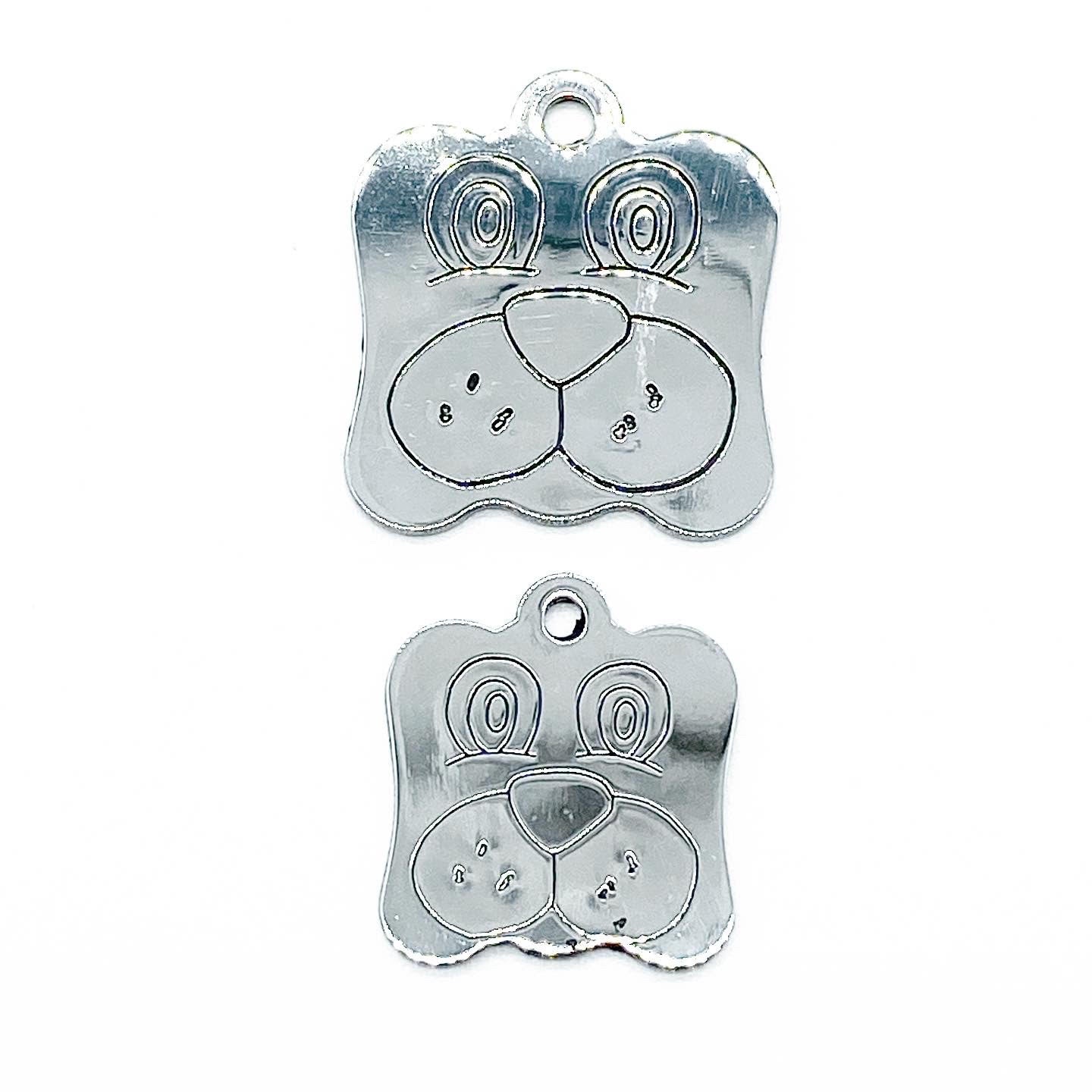 Plaquita de Mascota (cara de perrito)