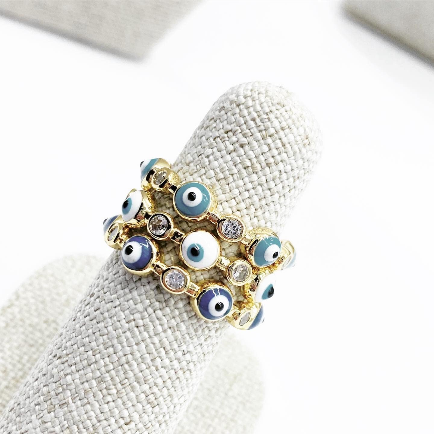 Anillo de ojos protectores grandes