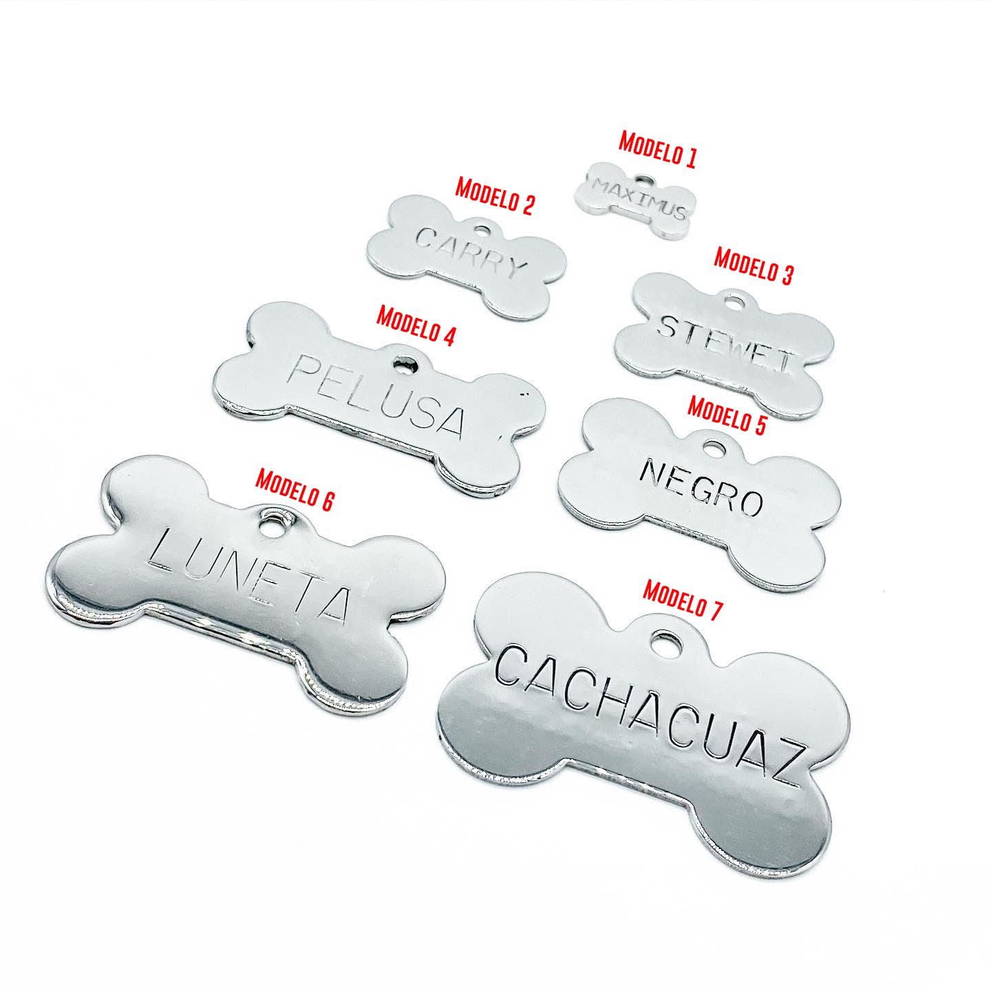 Placa de Mascota (huesitos)