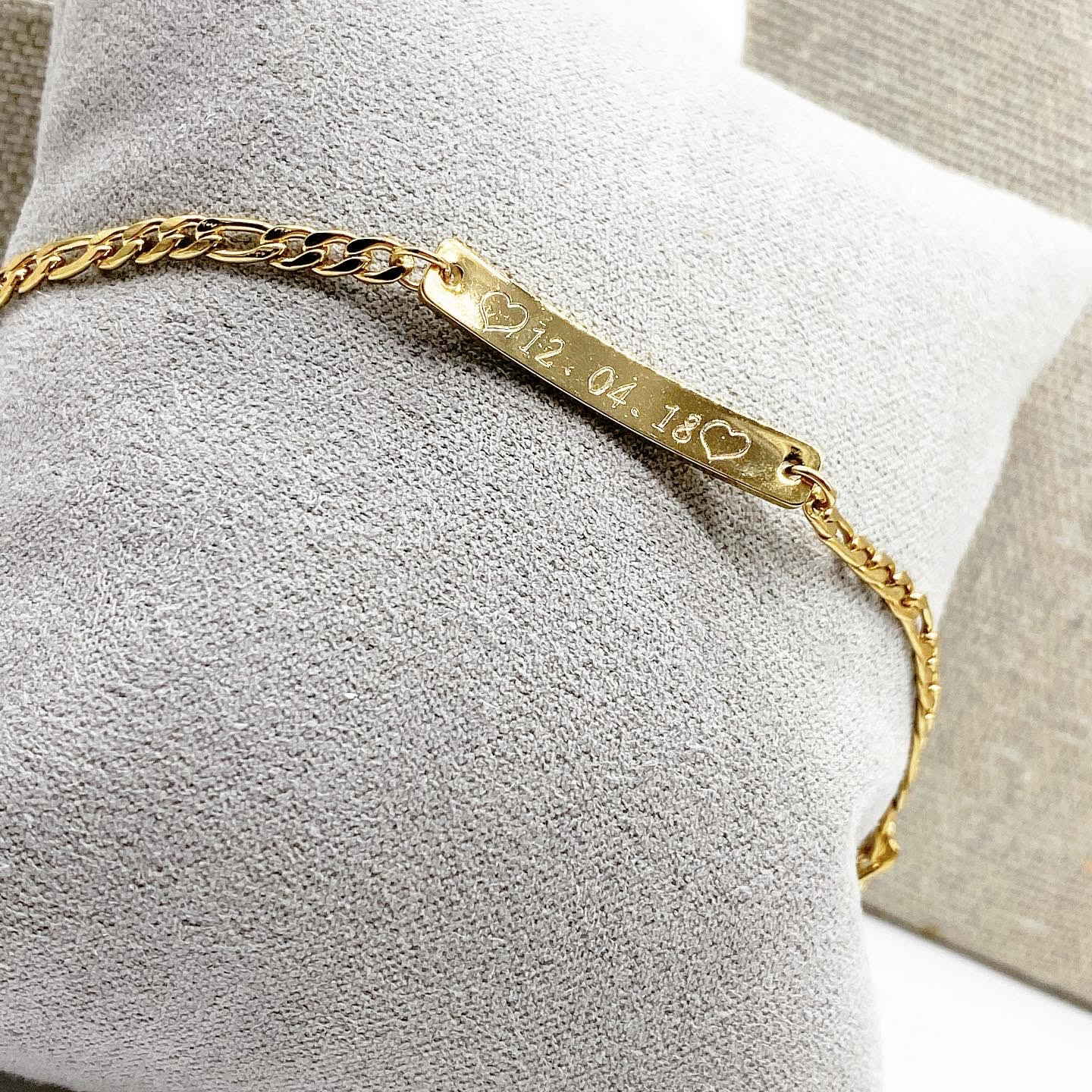 Esclava Marcella «dorada acero inoxidable»