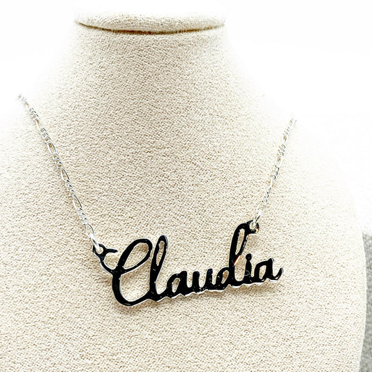 Collar Cyntia <Collar de Nombre Personalizado> ★Plata 925★