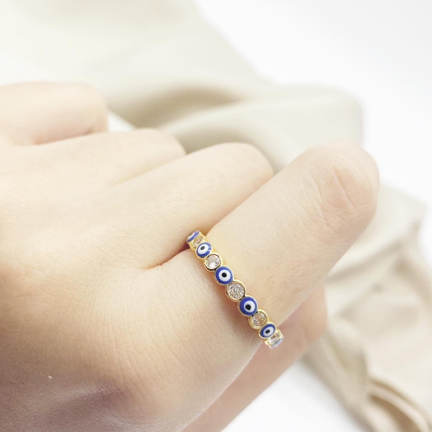 Anillo de Ojos Protectores