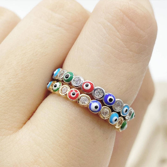 Anillo ojos protectores de colores