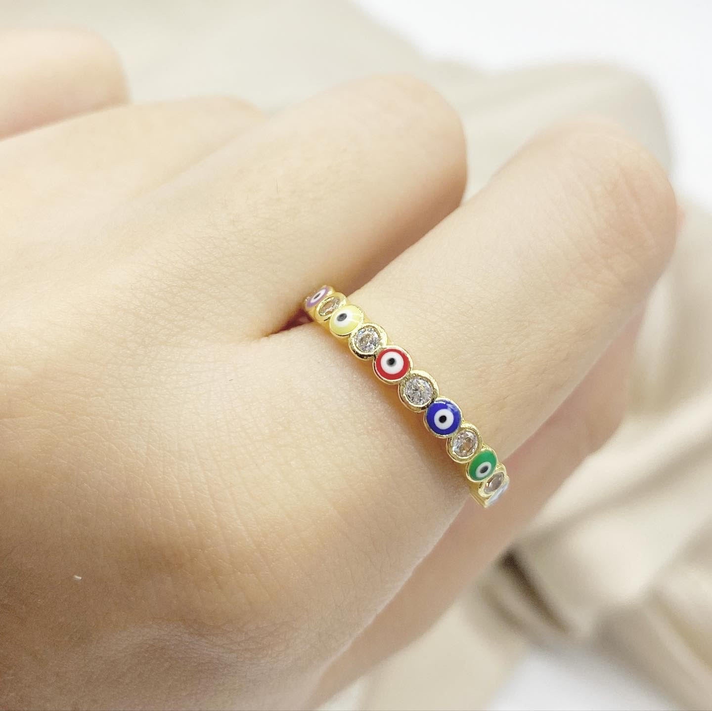 Anillo de Ojos Protectores