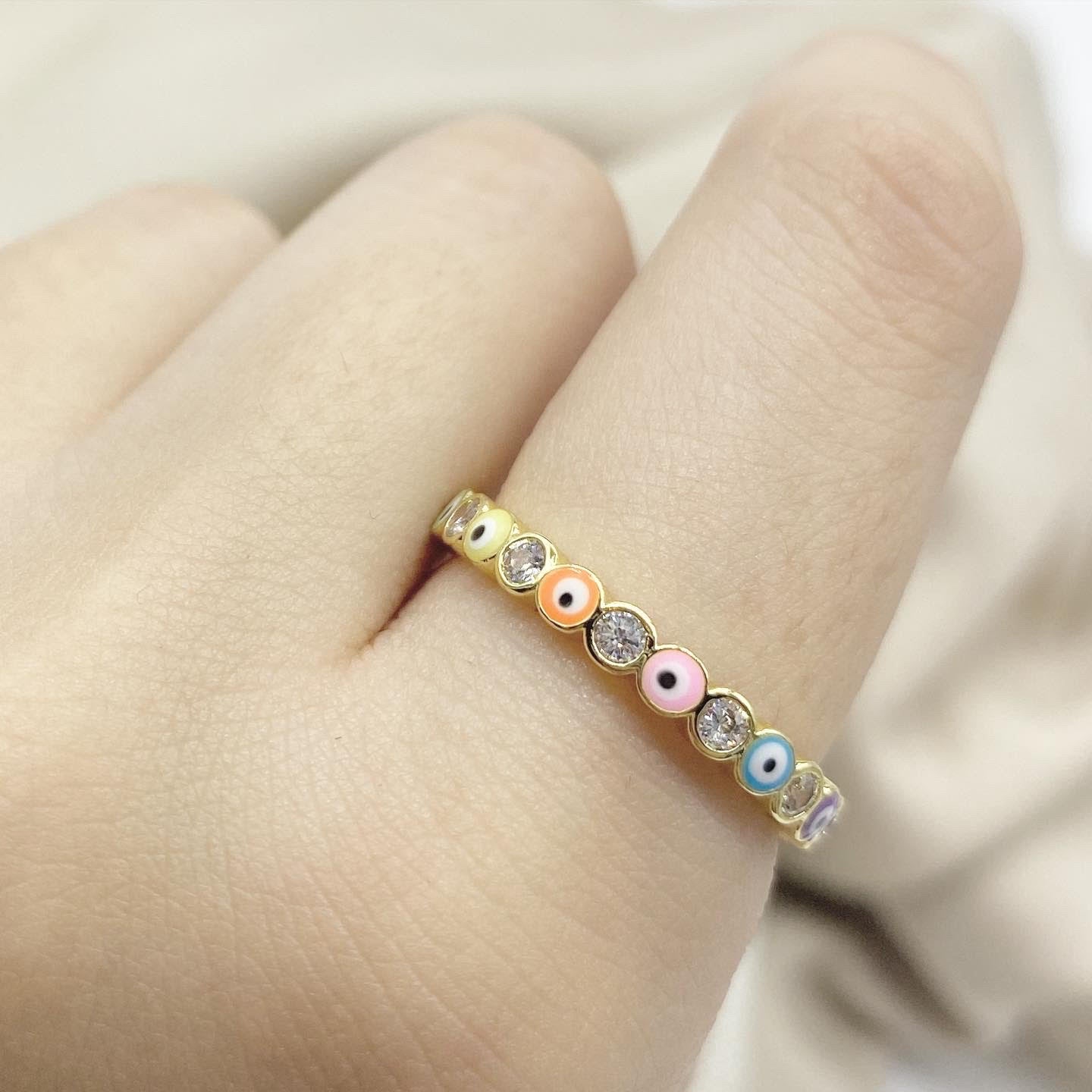 Anillo de Ojos Protectores