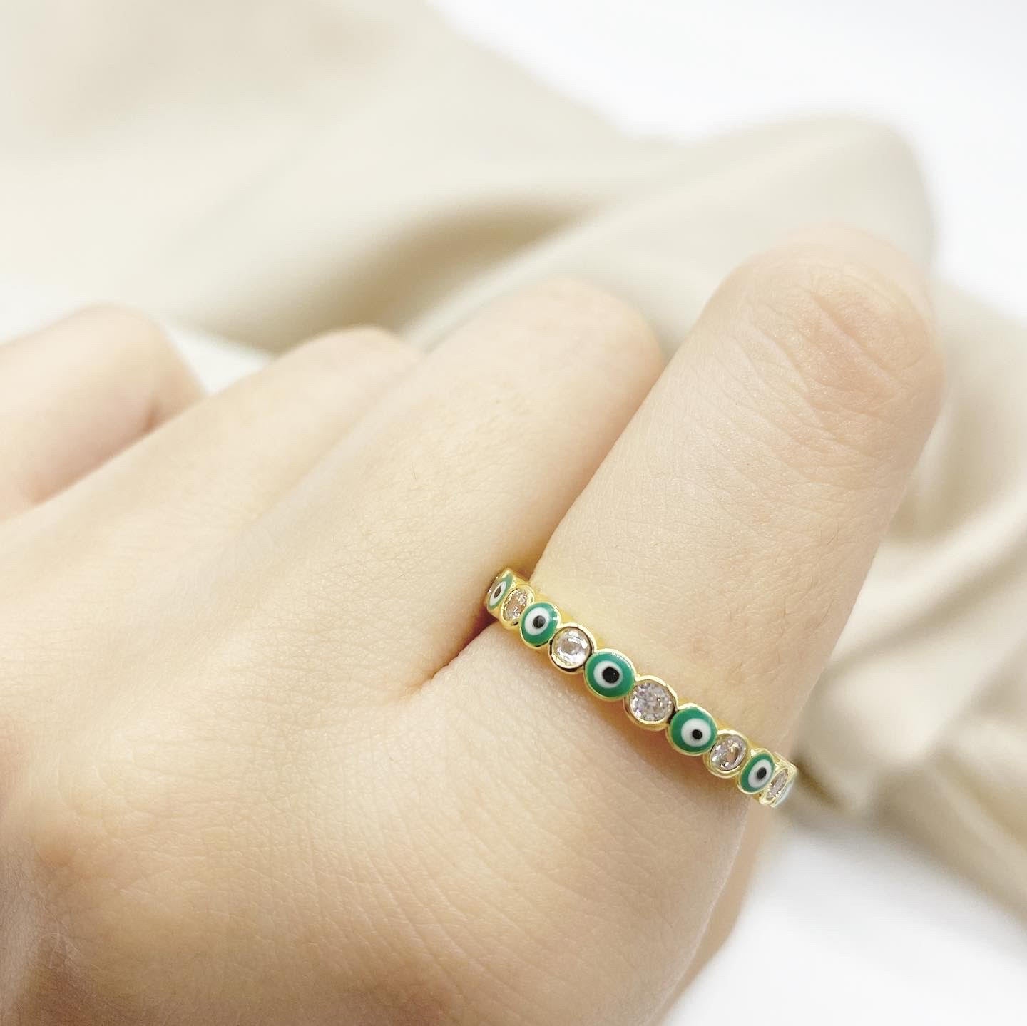 Anillo de Ojos Protectores