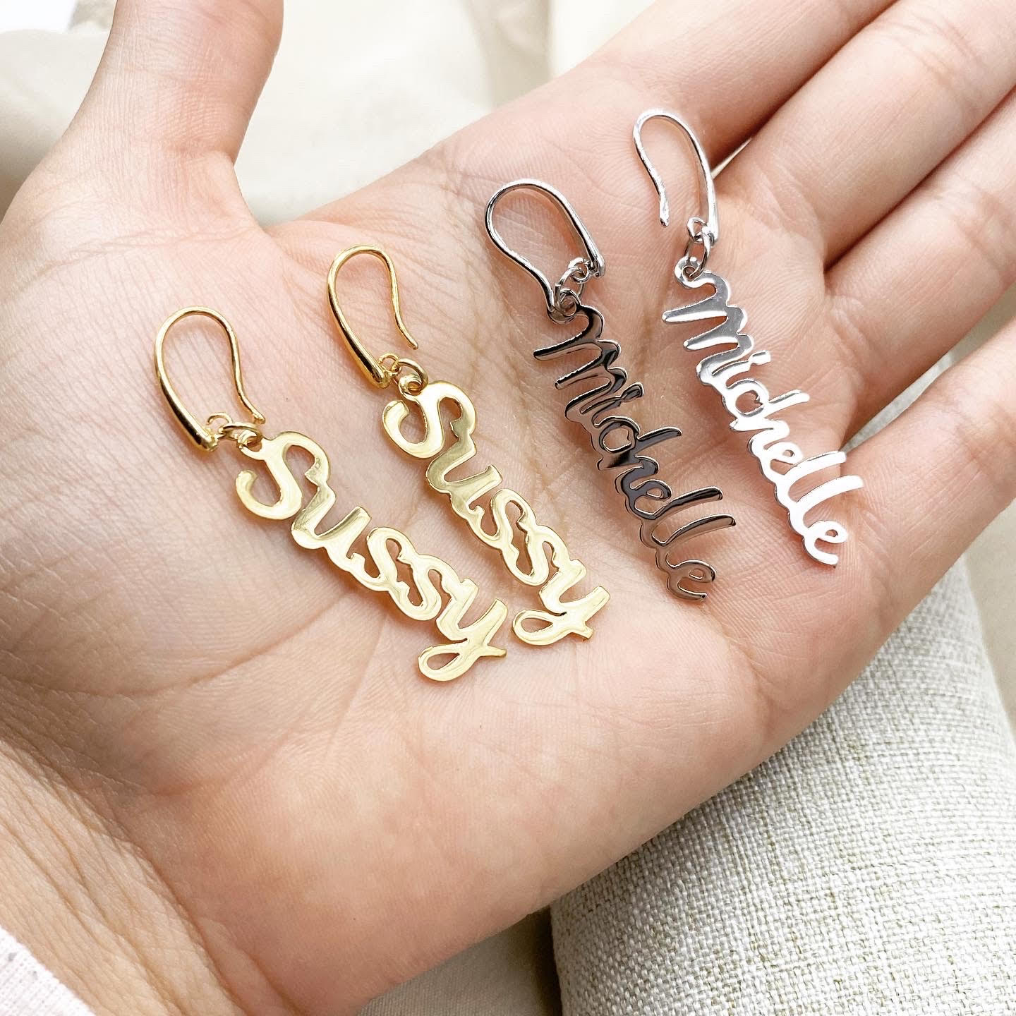 Aretes Yeya Personalizados