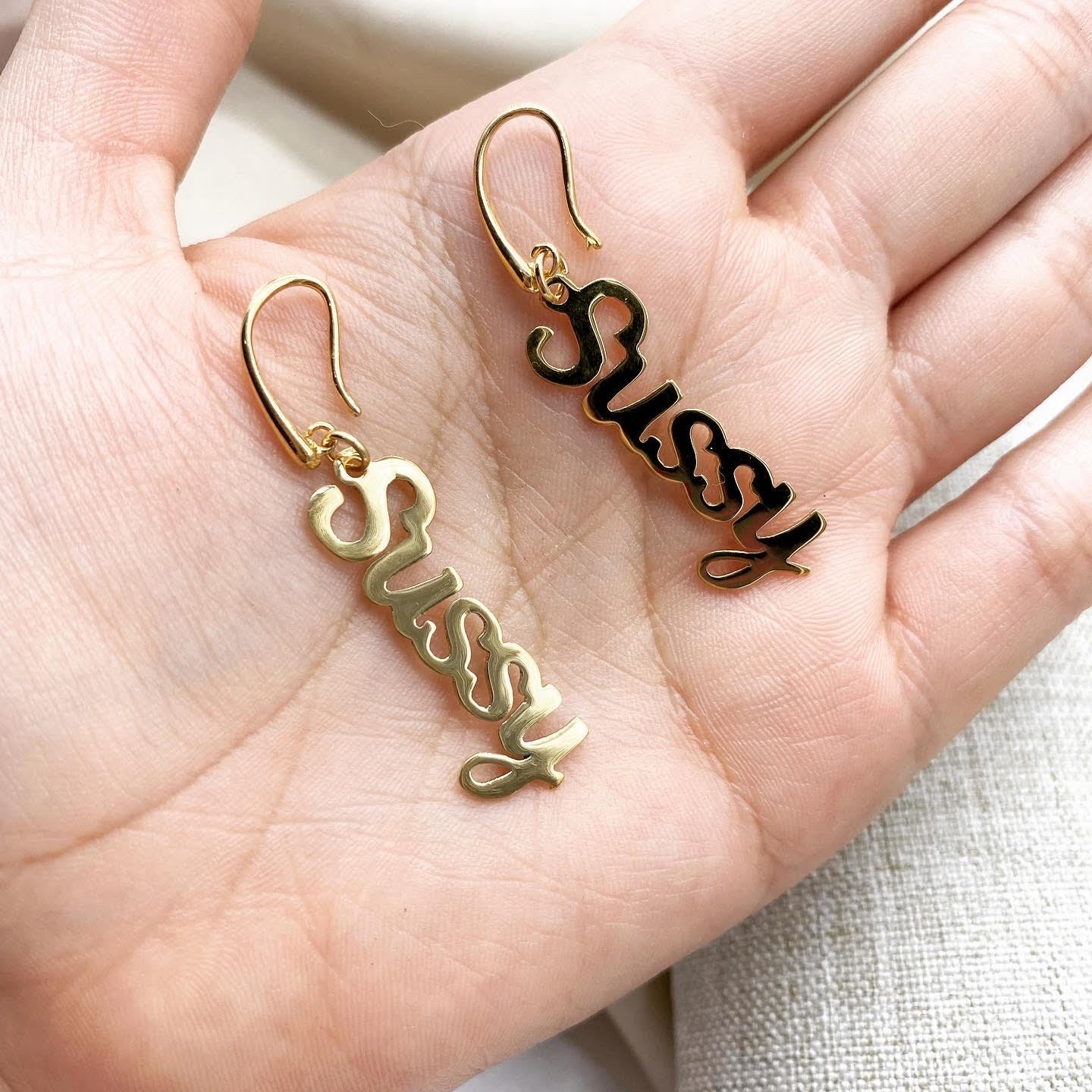 Aretes Yeya Personalizados