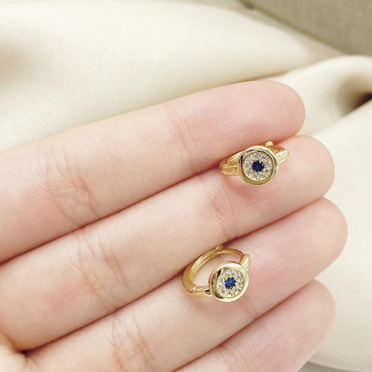 Turkish Eye Huggies Small